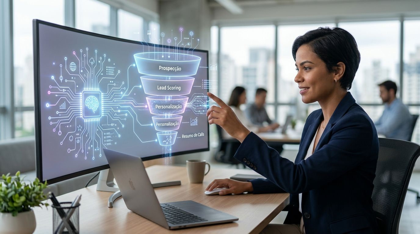 Prospecção outbound com IA: onde a inteligência artificial realmente ajuda